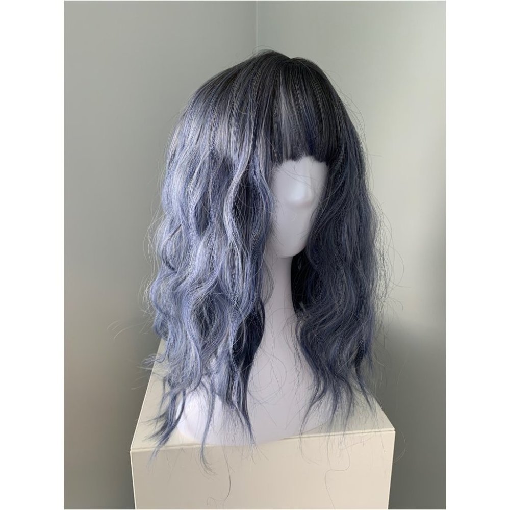 NEW Blue Body Wave Synthetic Wig
